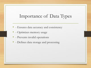 Introduction_to_Data_Types_Pavan_Tej.ppt
