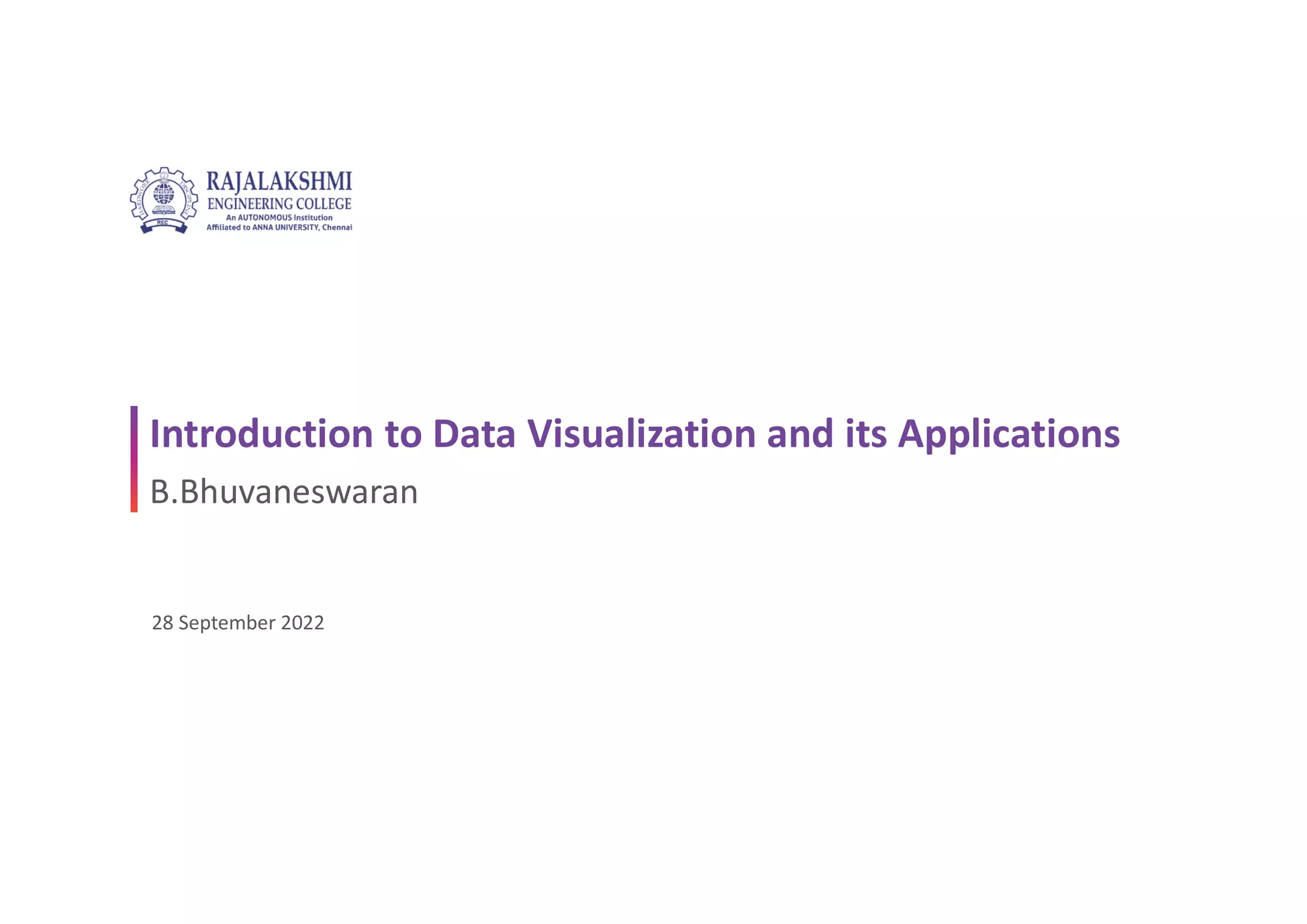 Introduction to Data Visualization and its Applications.pdf | Databases ...