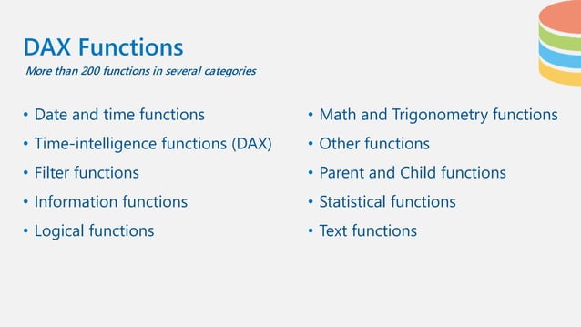 Introduction to DAX Language | PDF | Databases | Computer Software and ...