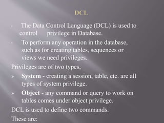 Introduction to dbms | PPT image.