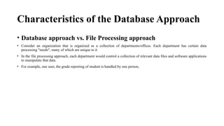 INTRODUCTION TO DBMS,advantages,data models,basic database structure | PPTX