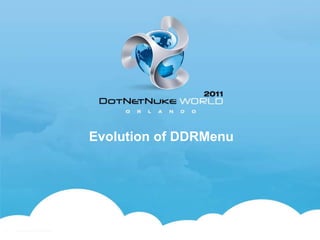 Ddrmenu Types Introduction to DDRMenu | PPTX