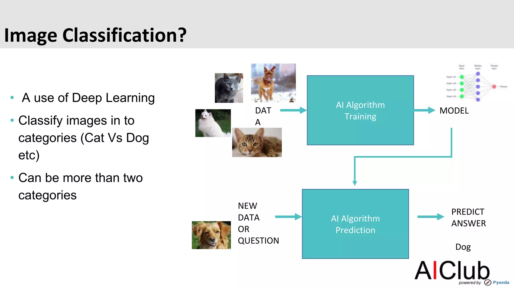 Introduction to deep learning image classification | PPTX