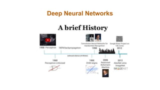 Deep Neural Networks
 
