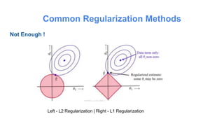 Common Regularization Methods
Not Enough !
Left - L2 Regularization | Right - L1 Regularization
 