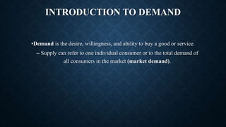 introduction to demand - intelligent economist Images... Introduction to demand.pptx