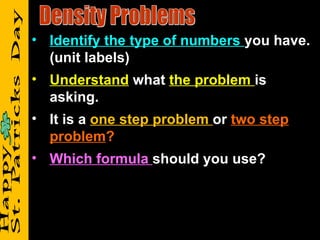 Introduction to Density