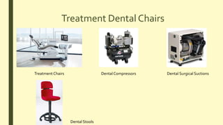 Treatment Dental Chairs
Treatment Chairs Dental Compressors Dental Surgical Suctions
Dental Stools
 