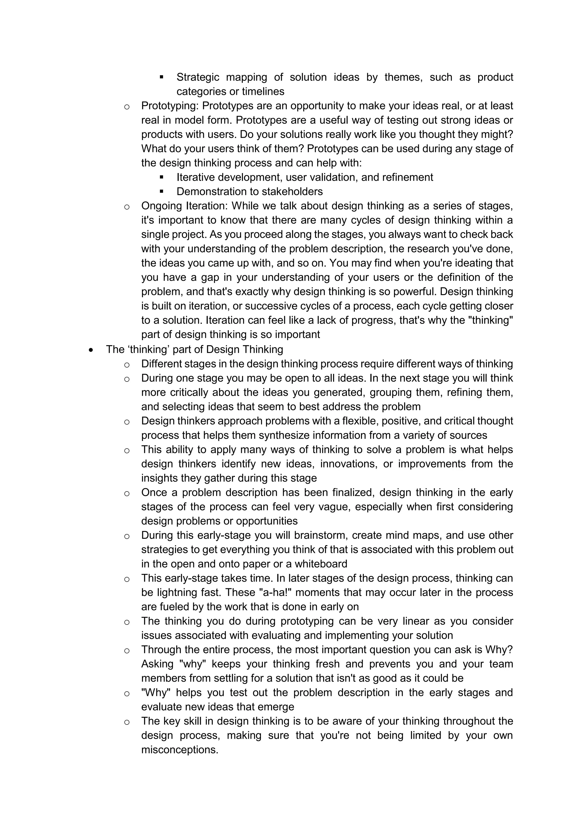 Refinement Indesign Thinking Introduction to Design Thinking.docx