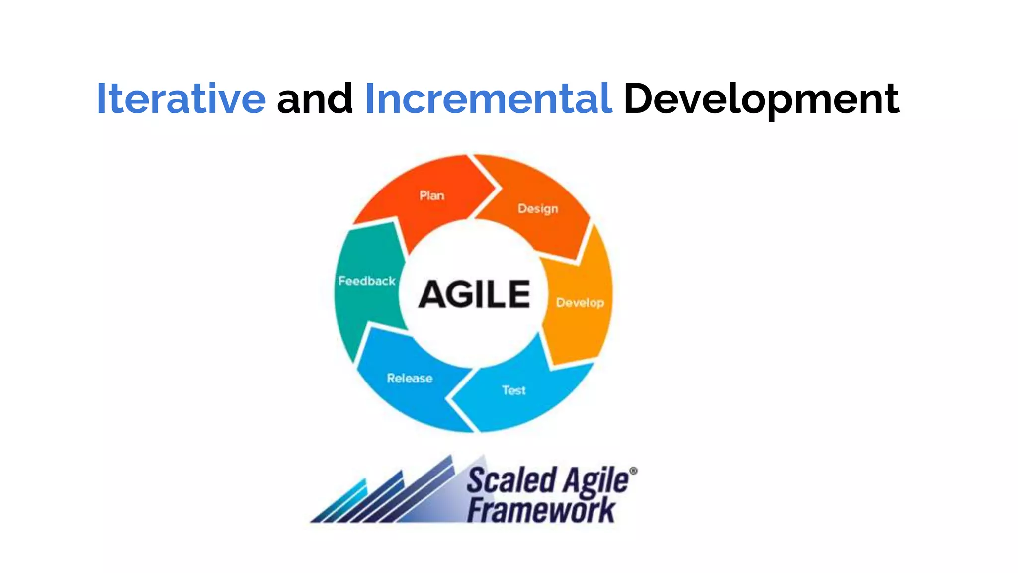 Iterative and Incremental Development
 