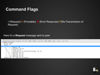 R(Request),P (Proxiable), E (Error Response) T(Re-Transmission of
Request)
Here it’s a Request message sent to peer
Command Flags
 