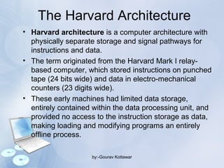 Harvard Machine Introduction to digital computer | PPT