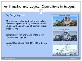 digital image processing, image processing | PPT