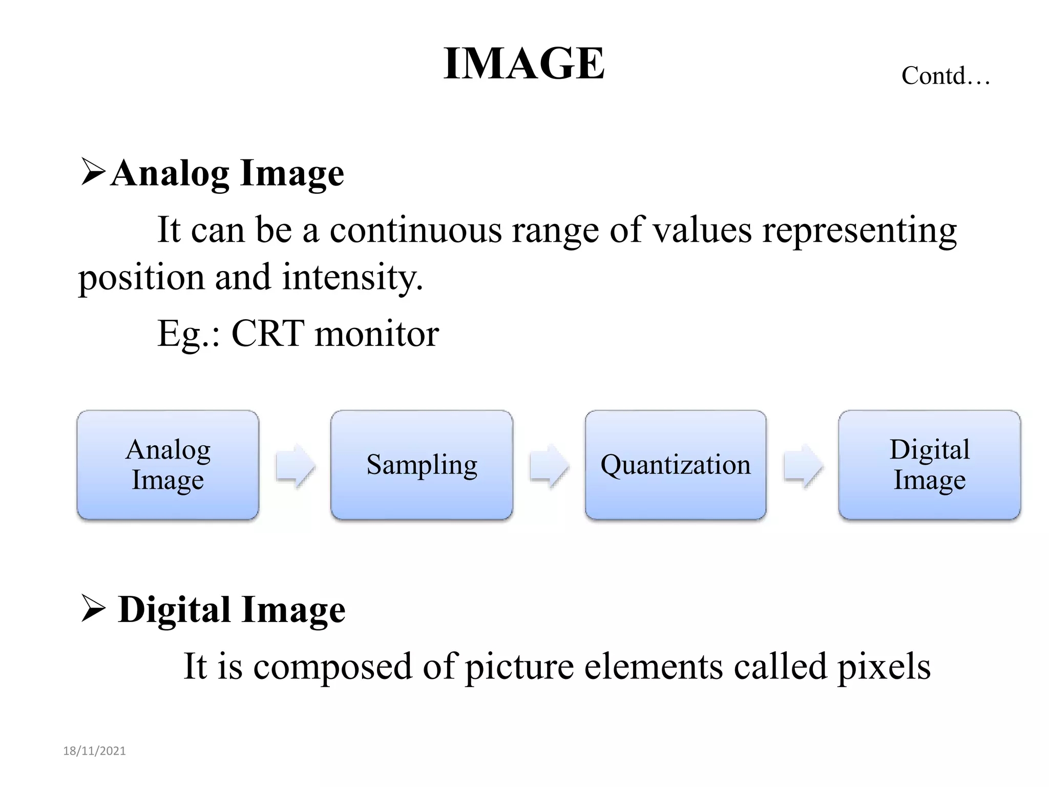 Introduction to Digital Image Processing | PPTX
