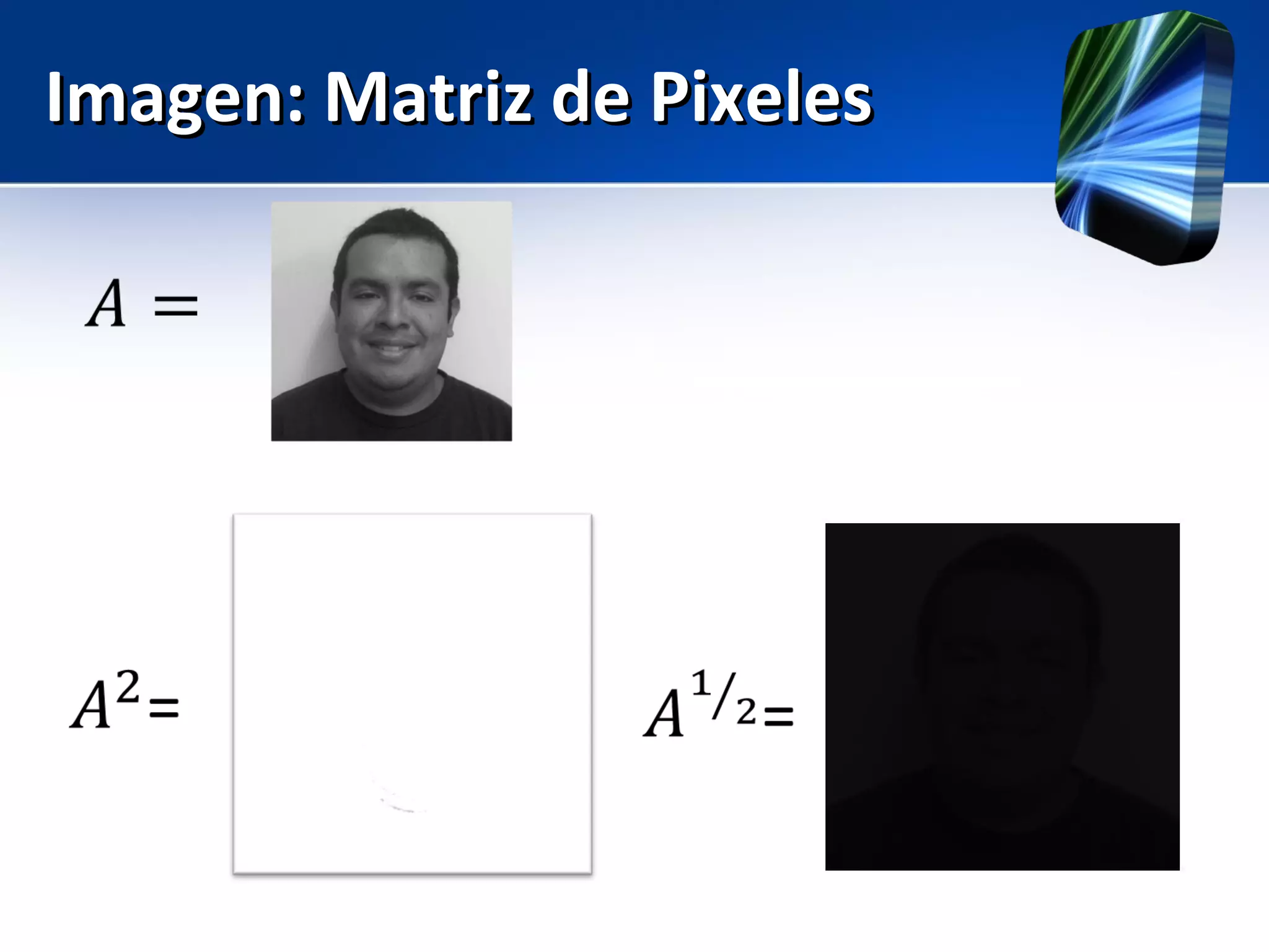 Imagen: Matriz de PixelesImagen: Matriz de Pixeles
 