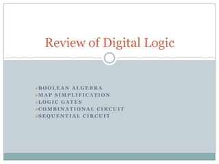 Introduction to digital logic | PPT