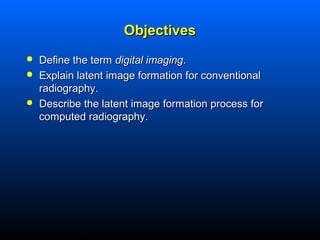 Introduction to digital radiography and pacs | PPT