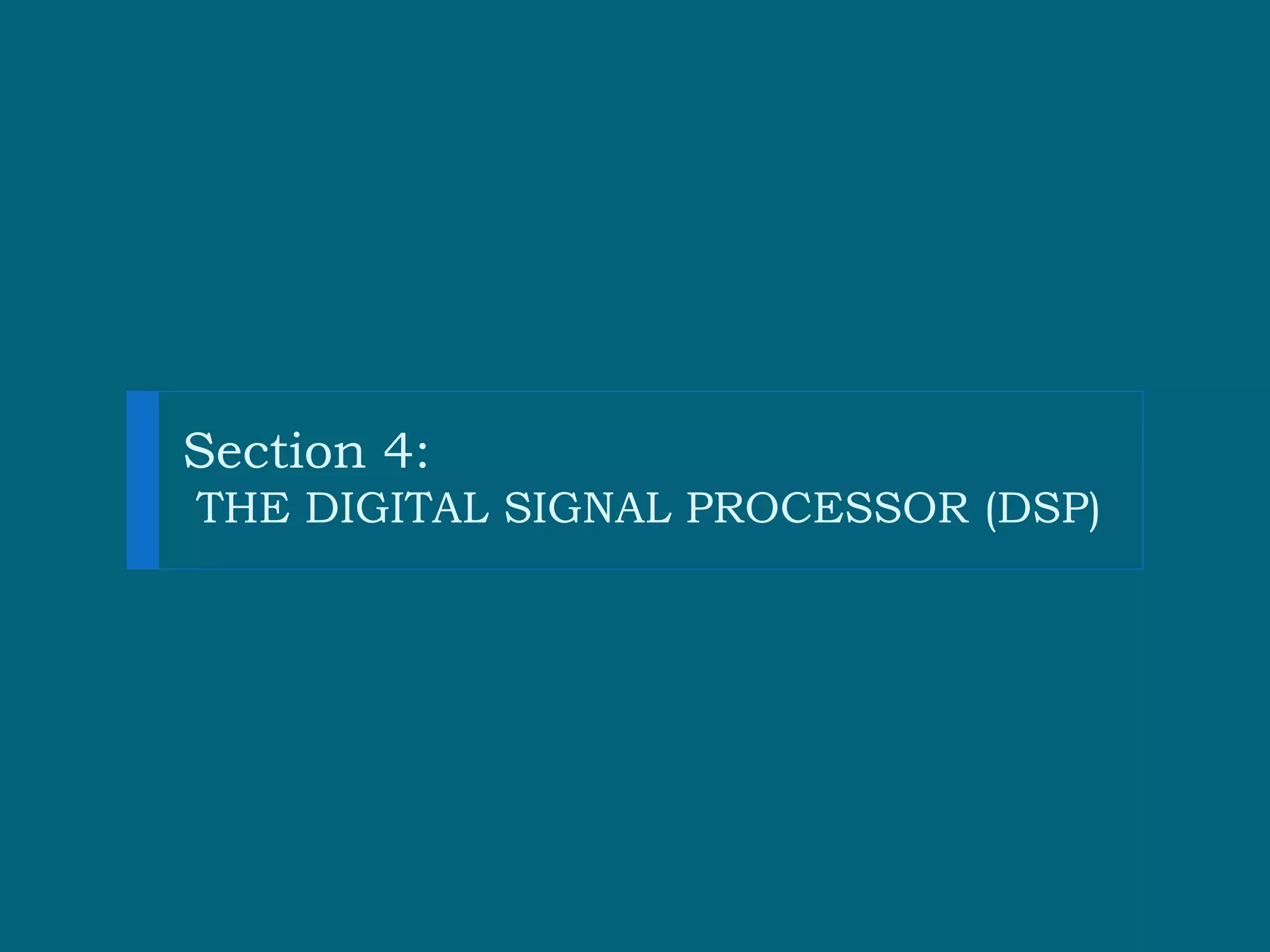 Introduction to digital signal processing 2