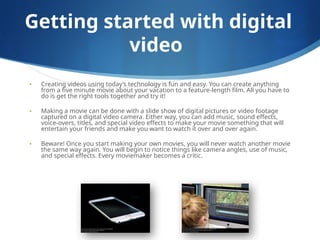 Introduction to Digital Video for students in high school.pptx