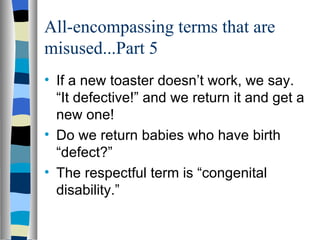 Introduction To Disabilities | PPT