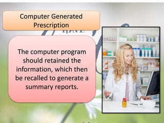 Introduction to dispensing and medication counseling | PPTX