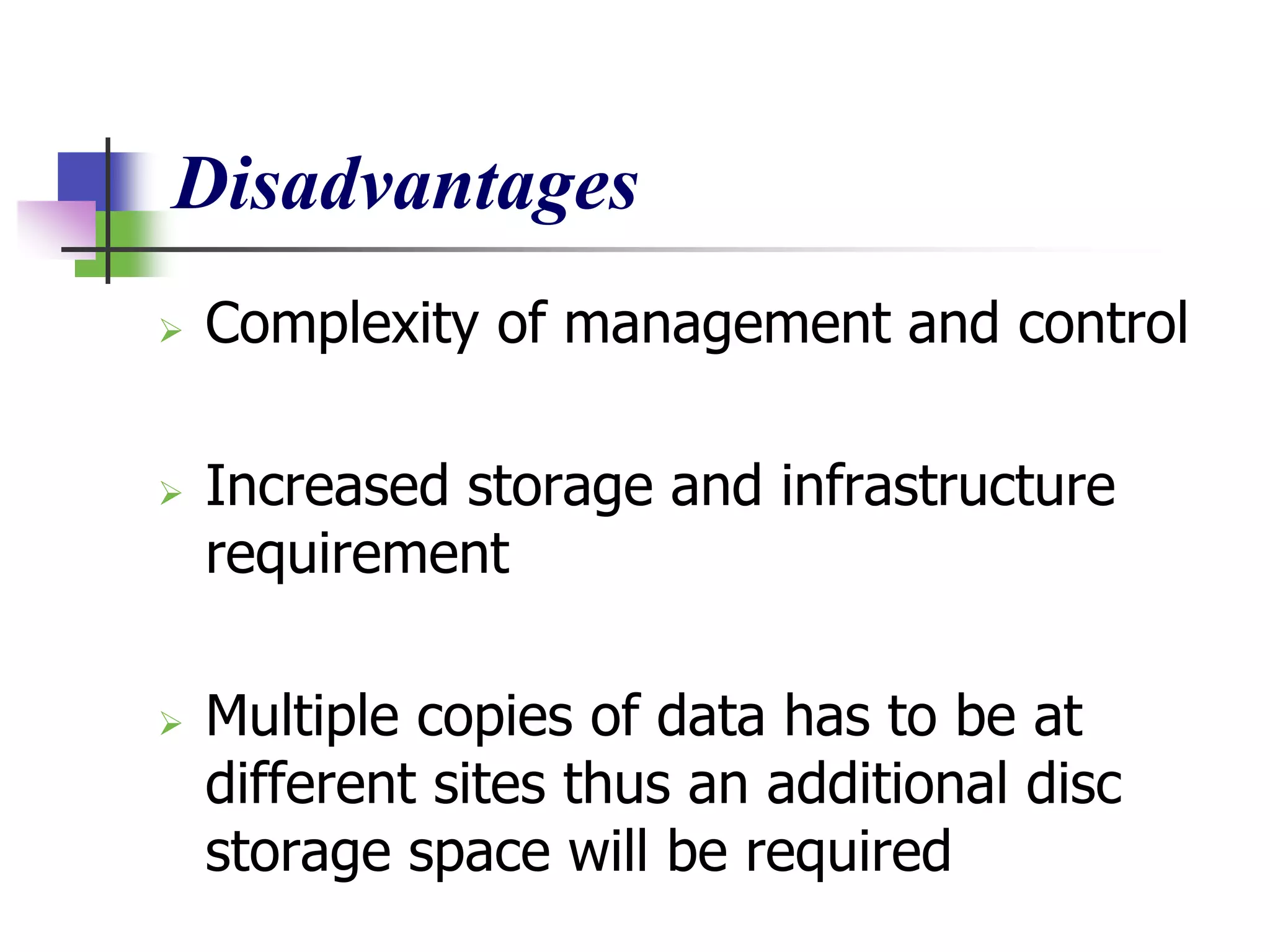 Introduction to distributed database | PPT