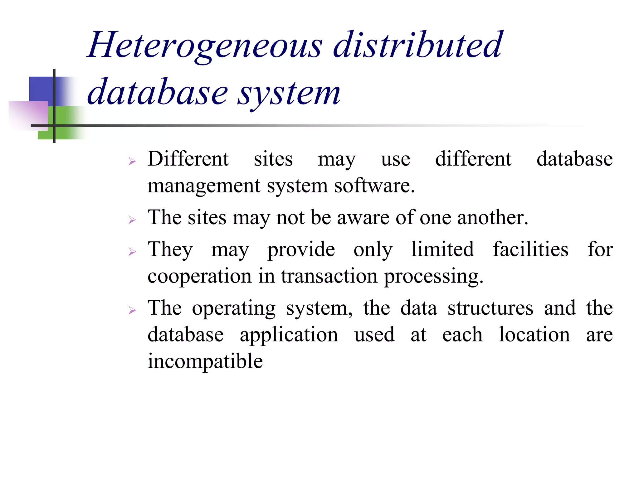 Introduction to distributed database | PPTX