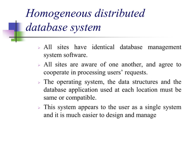 Introduction to distributed database | PPTX