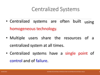 Comprehensive Introduction to Distributed Systems: Concepts, Design ...