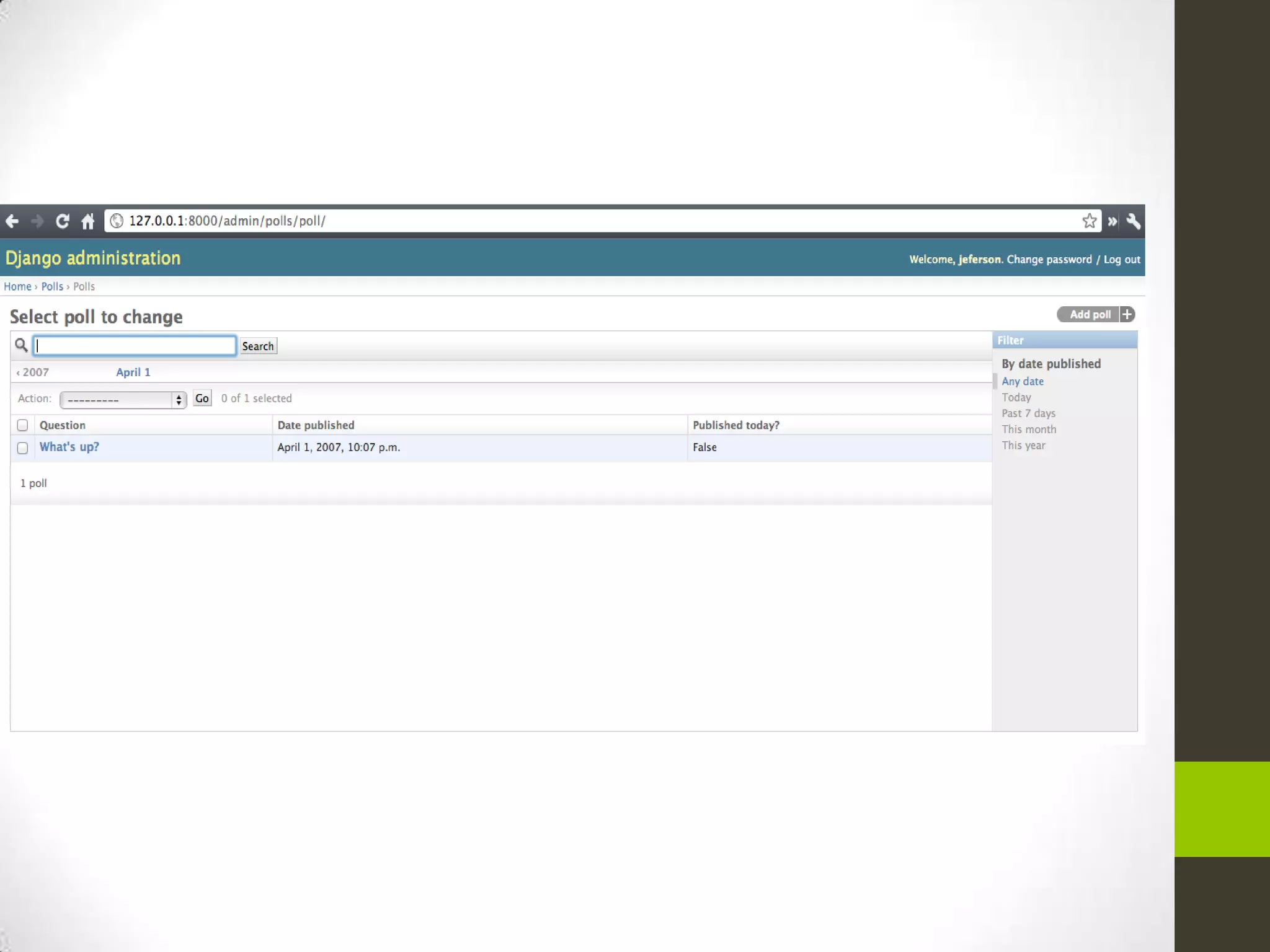Introduction to django