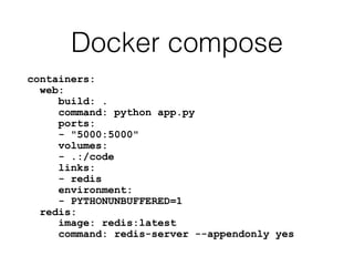 Introduction to docker | PDF
