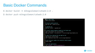 Introduction to docker | PPTX