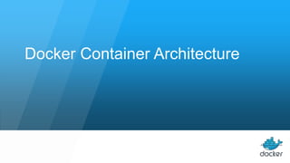 Introduction to docker