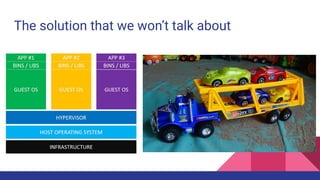 The solution that we won’t talk about
 