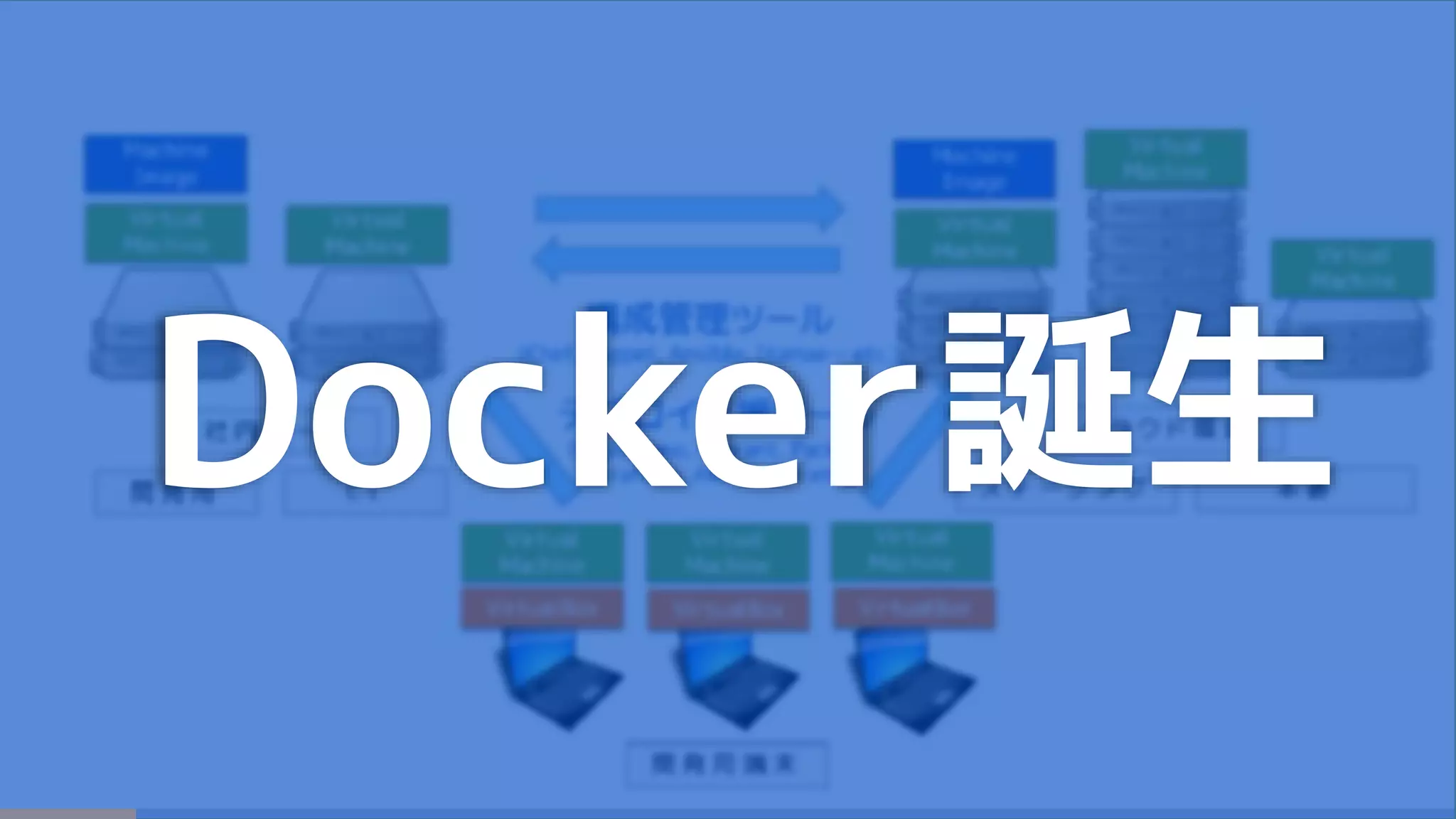 Docker誕生
 