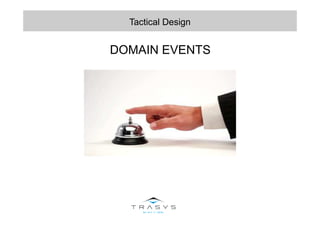DOMAIN EVENTS
Tactical Design
 