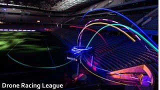 Agricultural Drones
Drone Racing League
 