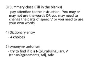 Introduction to DSE Reading examination.ppt