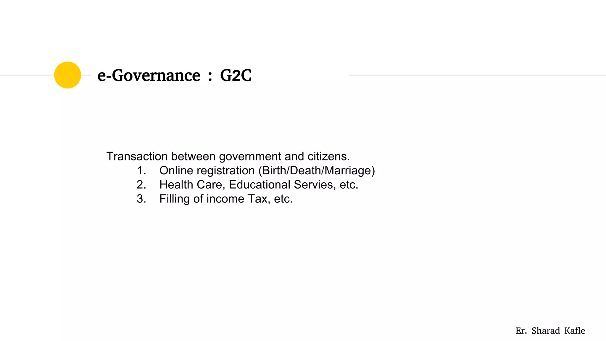 Introduction to e governance | PDF