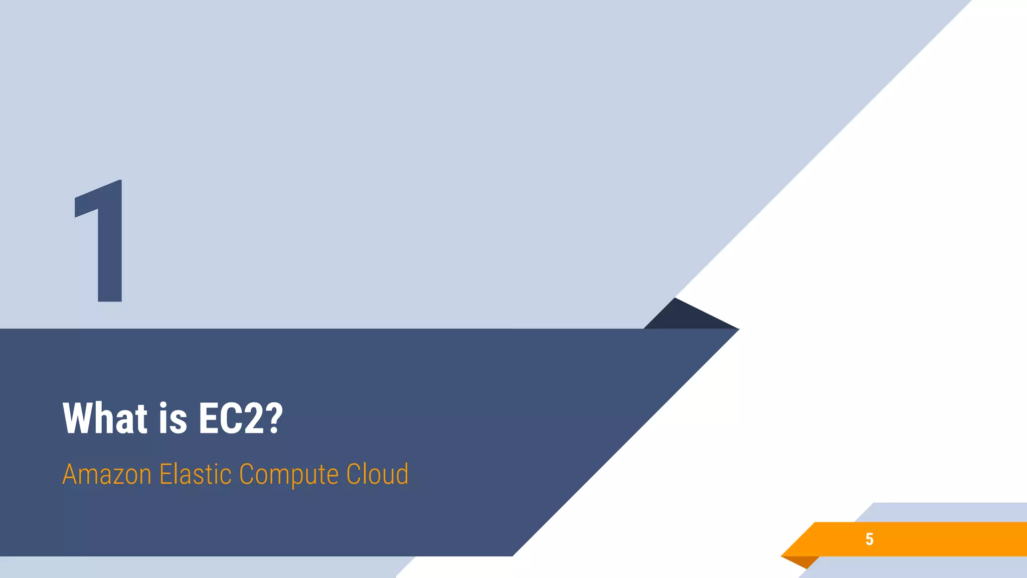 What is EC2? Amazon Elastic Compute Cloud 5 1 