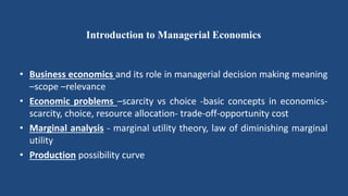 Introduction to economics | PPTX