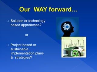  Registered in
September 2000 n
conjunction with the
launching of the
Malaysian Industrial
Energy Efficiency
Improvement Project
(MIEEIP) by the
Government-UNDP
OBJECTIVES
 To develop recognized ESCO businesses in
collaboration with Government & private
sectors.
 To actively promote the activity of cost
reduction and efficiency standards of the
industrial and commercial sector
 To oversee the well being of it’s members
 To facilitate and do all things necessary
towards developing successful energy
related projects.
 To introduce related products and services
for the industry
 To foster healthy co-existence amongst
members through ethical professional
practices
 Ensure quality of services by members
 