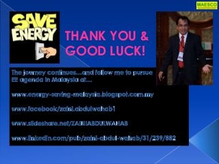 THANK YOU &
GOOD LUCK!
 