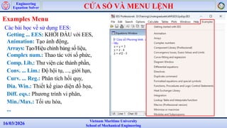 Comprehensive Guide to Engineering Equation Solver (EES) Software for ...