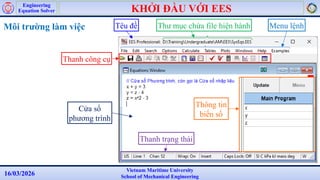 Comprehensive Guide to Engineering Equation Solver (EES) Software for ...