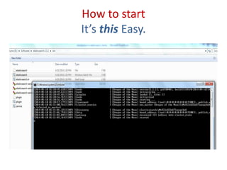 How to start
It’s this Easy.
 