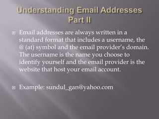 Introduction to Email | PPTX