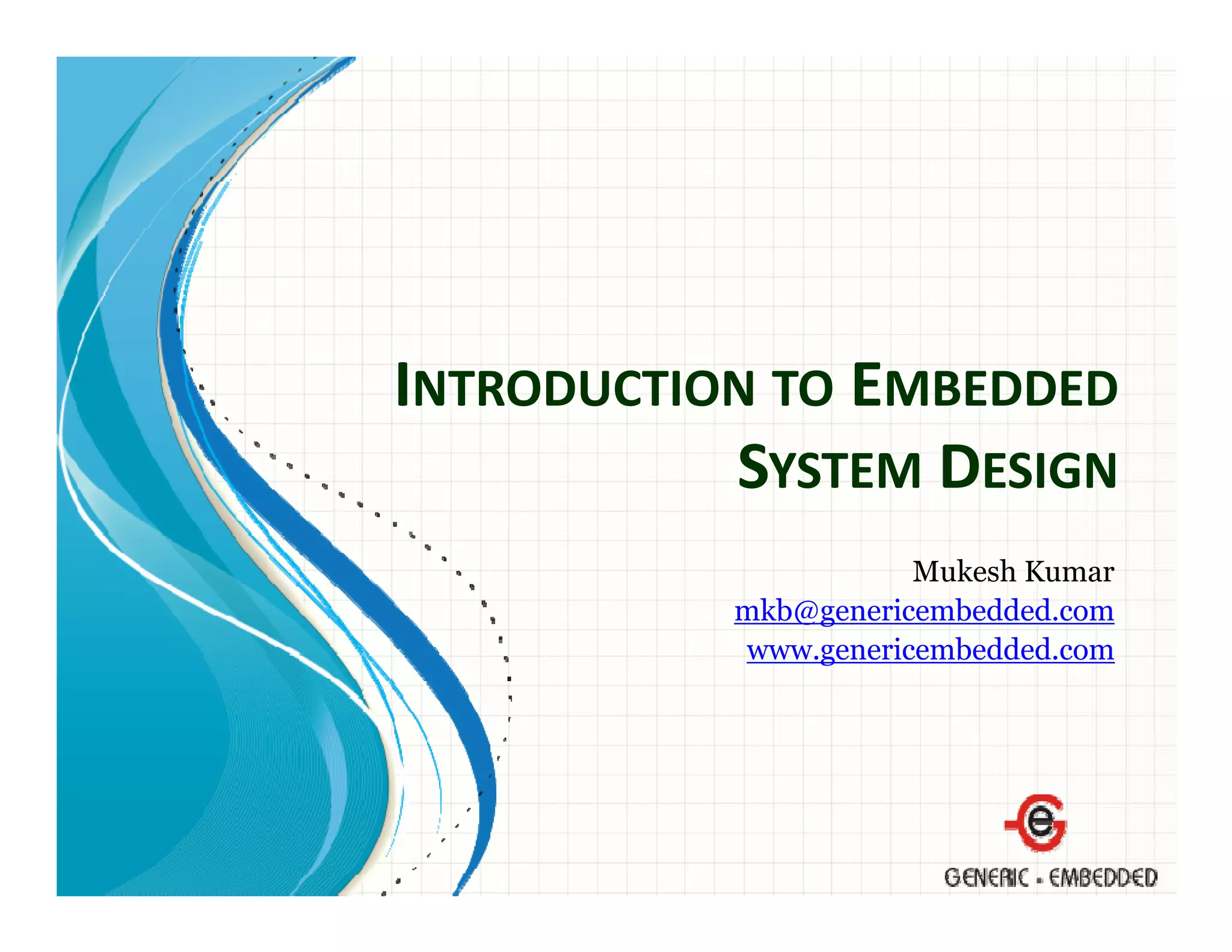 Introduction to embedded system design | PDF | Computing | Technology ...