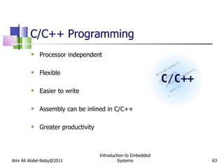 Introduction to embedded systems | PPT