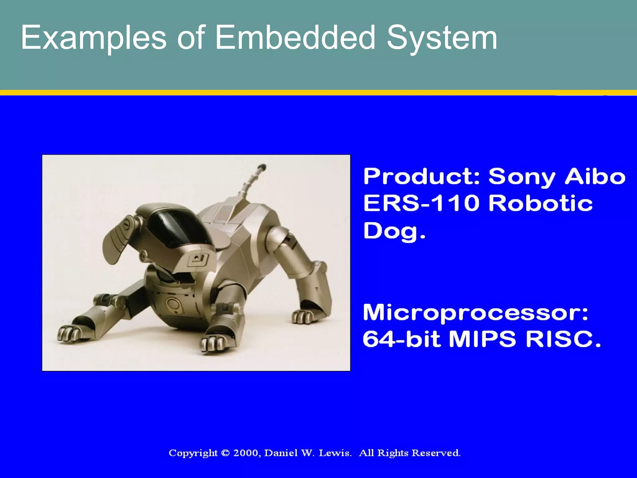 Examples of Embedded System 